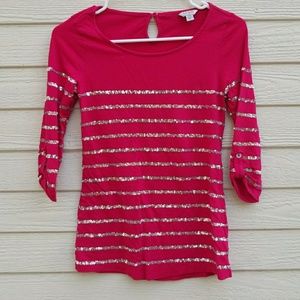 Guess Sequin Designed Blouse, XS